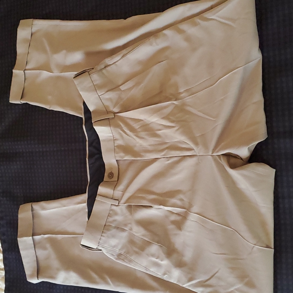 Braggi tan dress pants by Louis Raphael, size 34/32